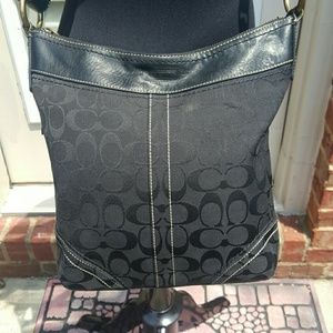 Coach Black cross-body bag